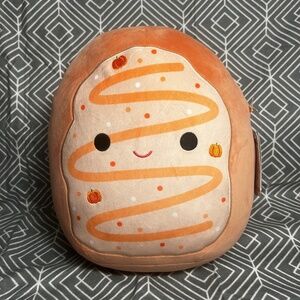 NWT - Squishmallows Tadd - Pumpkin Bread - RARE SILVER TAG - 11 inches
